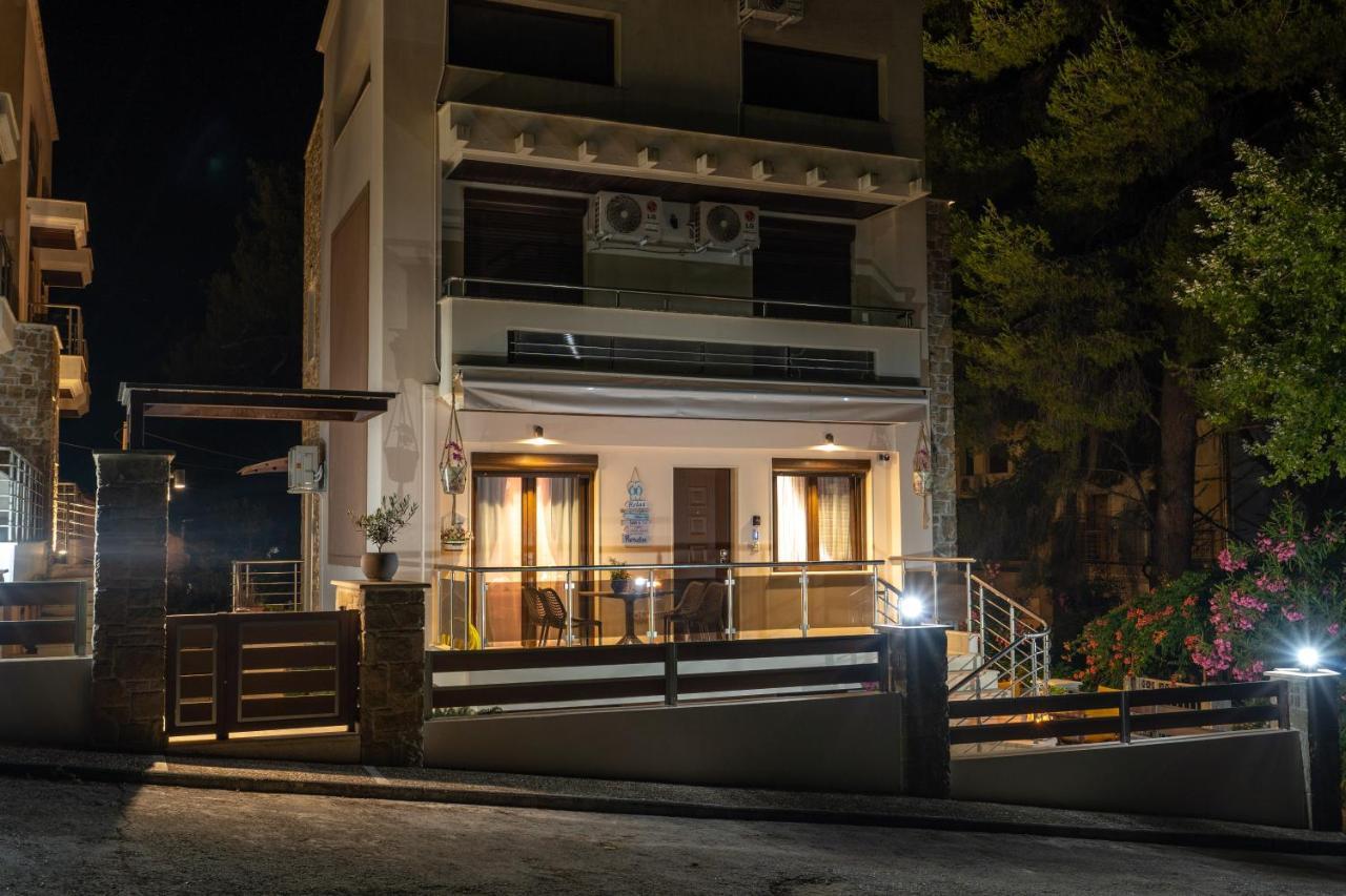 Νεφέλη-Σπίτι Ολόκληρο Για Αξέχαστες Διακοπές Στην Σιβηρη Lägenhet Siviri Exteriör bild
