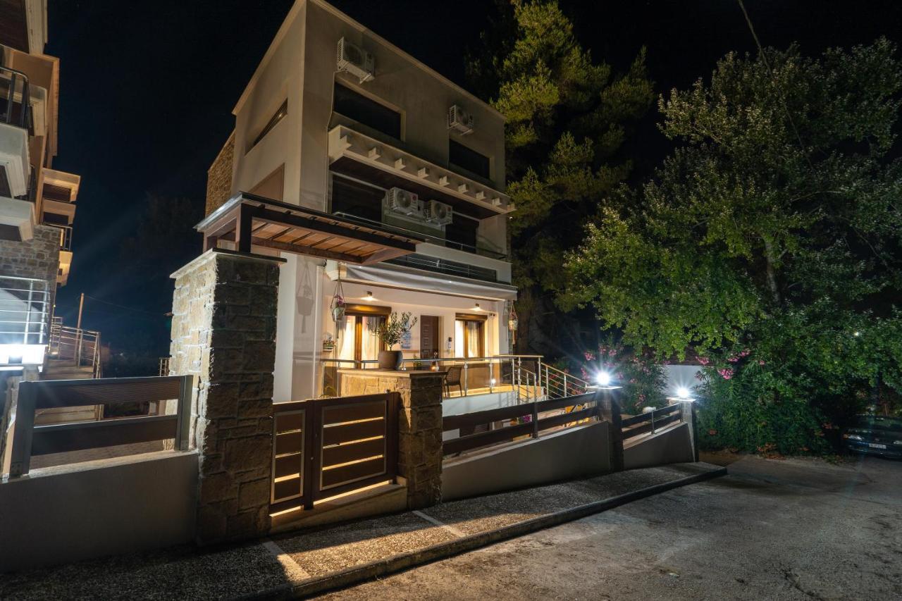 Νεφέλη-Σπίτι Ολόκληρο Για Αξέχαστες Διακοπές Στην Σιβηρη Lägenhet Siviri Exteriör bild